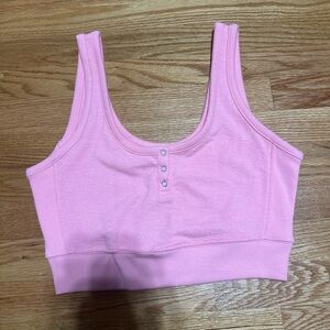 Aerie Pink Crop Top